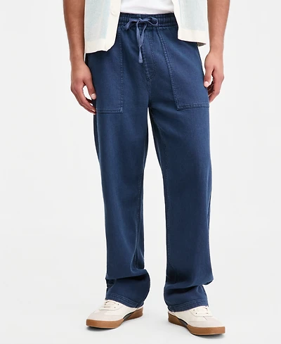 Sun + Stone Men's Indigo Loose-Fit Jeans, Macy's Exclusive