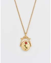 Fable England R Initial Spinner Chain Necklace