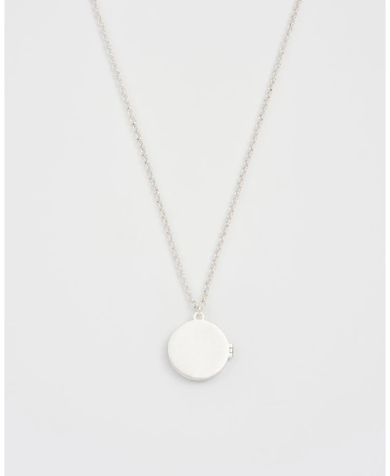 Fable England Nightshade Moon Locket Chain Necklace