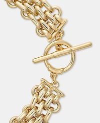 Lauren Ralph Lauren Rolo Chain Statement Flex Bracelet