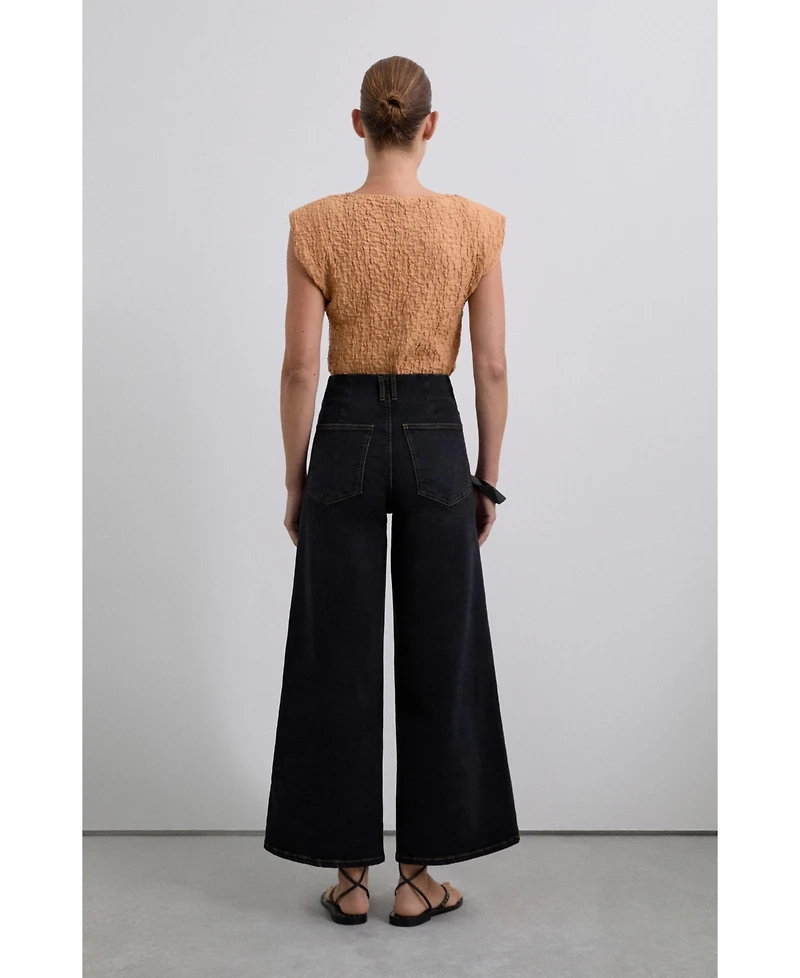 Scalpers Women's Culotte Denim Pants