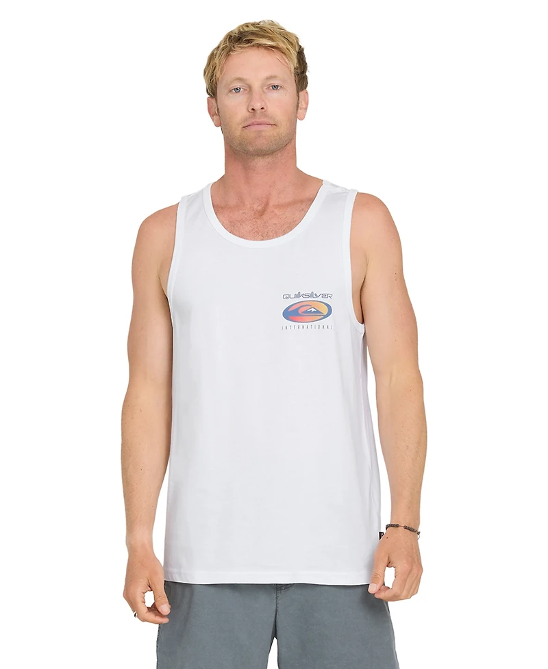 Quiksilver Men's Back Print Casual Activewear Tank Top