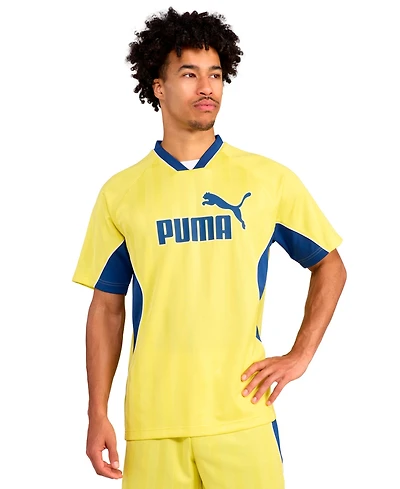 Puma Men's Sport Stripe V-Neck Jersey