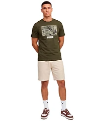 Puma Men's Essentials Elevated Regular-Fit Shorts