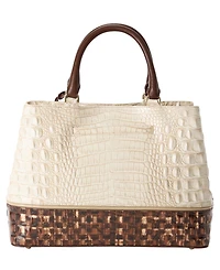 Brahmin Denise Banyan Medium Satchel Handbag