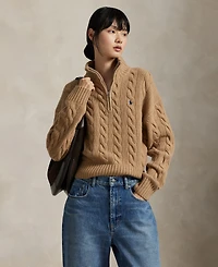 Polo Ralph Lauren Women's Wool Cashmere Long-Sleeve Sweater