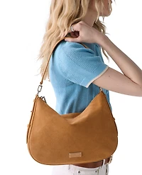 kate spade new york Suede Garden Soil Shoulder Handbag