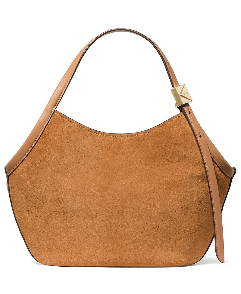 kate spade new york Deco Tulip Medium Suede Tote Handbag