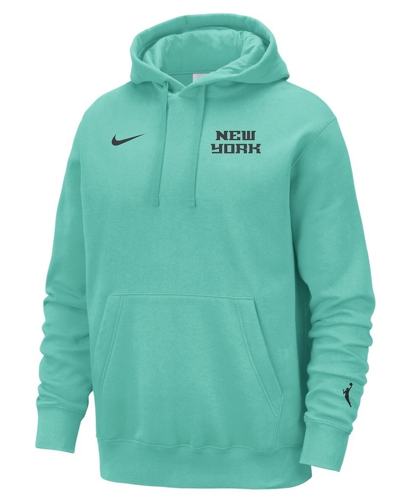 Nike Men's and Women's Mint New York Liberty Standard Issue Rebel Edition Hoodie