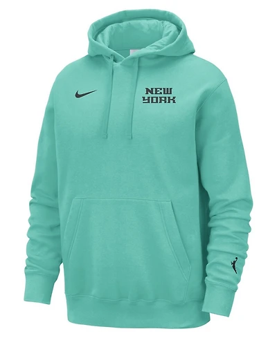 Nike Men's and Women's Mint New York Liberty Standard Issue Rebel Edition Hoodie