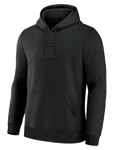 Fanatics Men's Detroit Pistons Black Out Hoodie