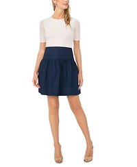 1.state Women's Cotton Mini Skirt