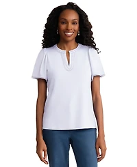 Jones New York Women's V-Neck Top