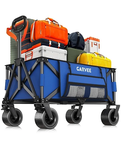 gaomon 460LBS Weight Capacity Foldable Wagon Carts for Outdoor Storage, Groceries, Shopping, Camping