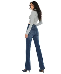 KanCan Women's Zina High Rise Vintage Bootcut Jeans