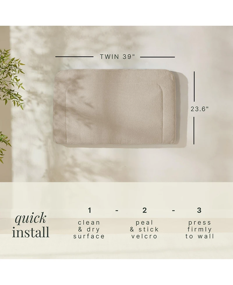 Nestl Headboard Only, Floating Wall Mounted