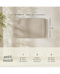 Nestl Headboard Only, Floating Wall Mounted