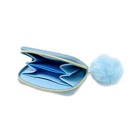 Zomi Gems Girls Teddy Pom Pom Zip Wallet