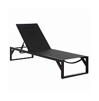 Augusta Home Jordan Aluminum Chaise Lounge