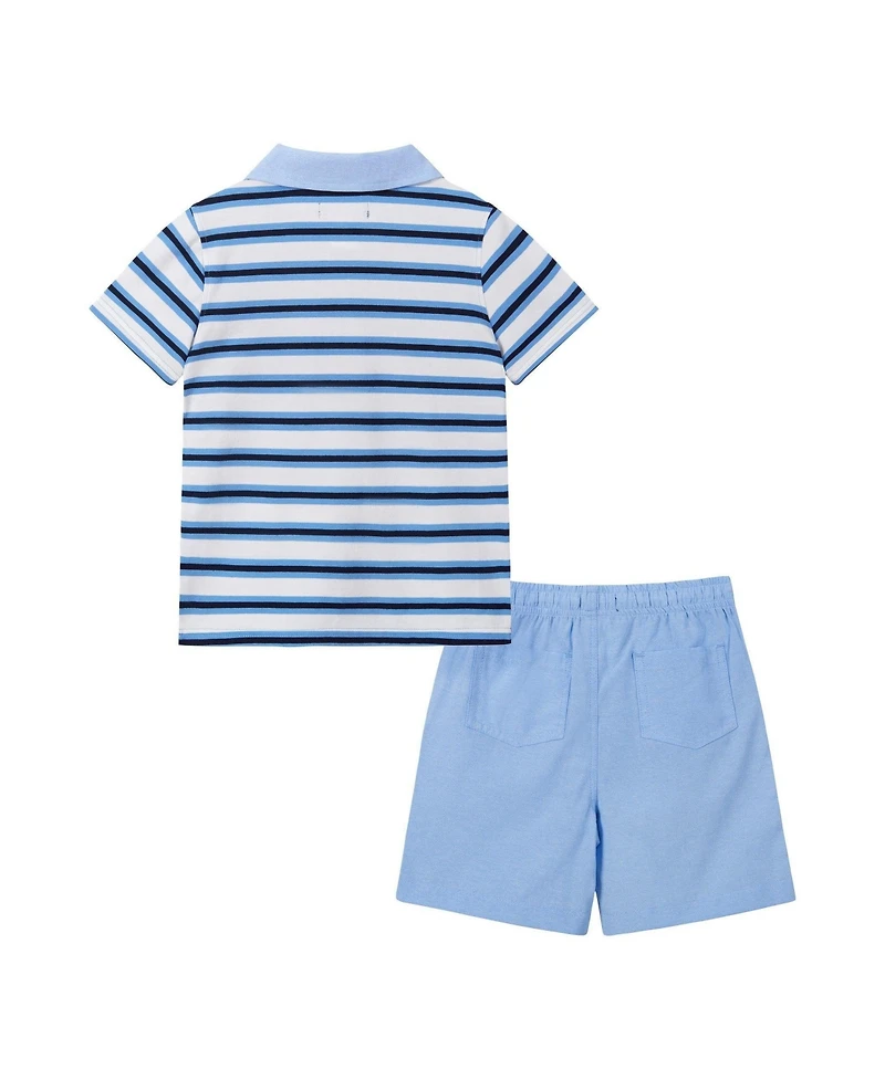 Andy & Evan Toddler Boys Polo and Shorts Set