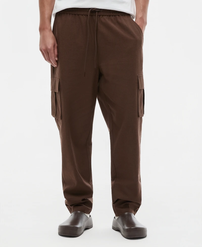 Mode of One Men's Relaxed-Fit Utility Cargo-Pocket Pants, Macy's Exclusive