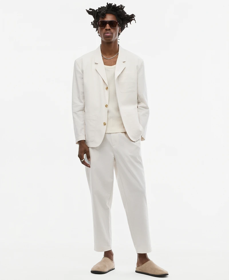 Mode of One Men's Oxford Linen-Blend Blazer, Macy's Exclusive