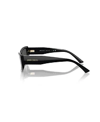Jimmy Choo Women's Rectangle Sunglasses, JC5002BU
