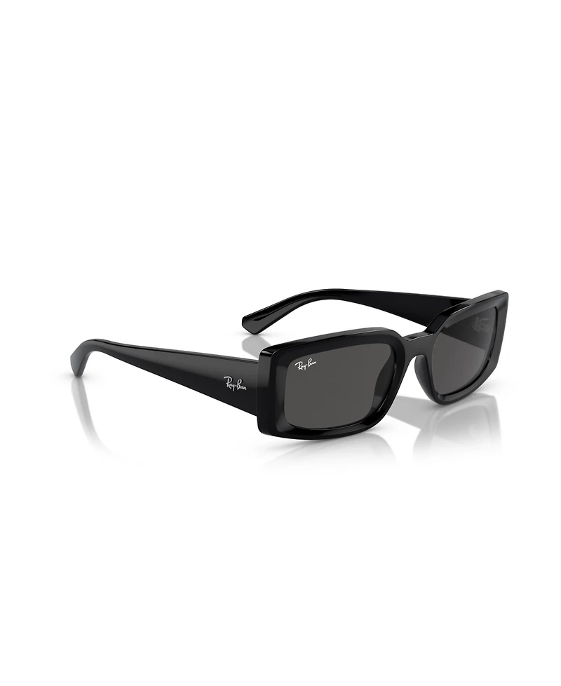 Ray-Ban Unisex Rectangle Sunglasses, Kiliane Bio-Based RB4395