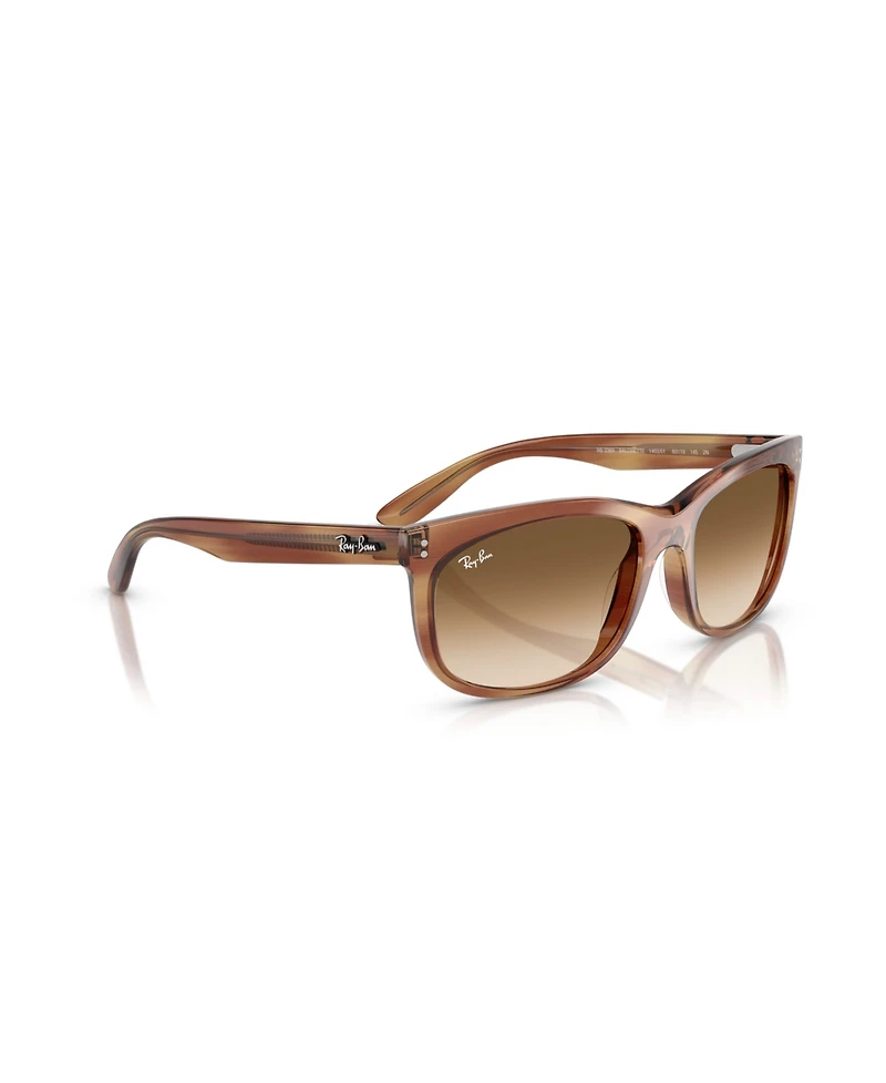 Ray-Ban Unisex Rectangle Sunglasses, Balorette RB2389