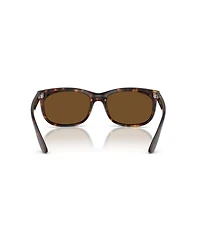 Ray-Ban Unisex Polarized Rectangle Sunglasses, Balorette RB2389