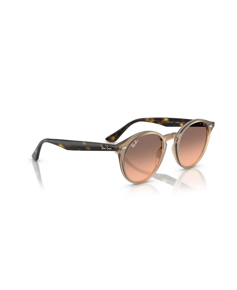 Ray-Ban Unisex Round Sunglasses, RB2180 RB2180F