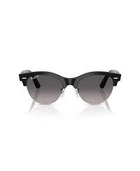 Ray-Ban Unisex Polarized Clubmaster Way Square Sunglasses,RB2341