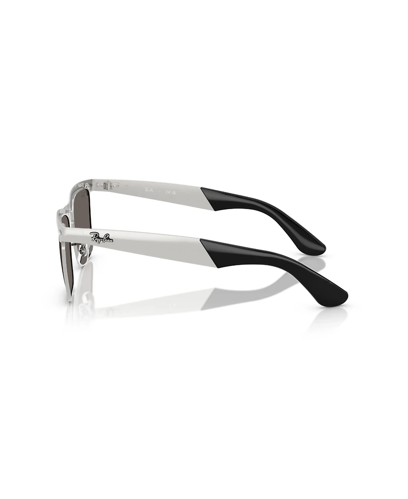 Ray-Ban Unisex Wayfarer Deluxe Square Sunglasses, RB3875