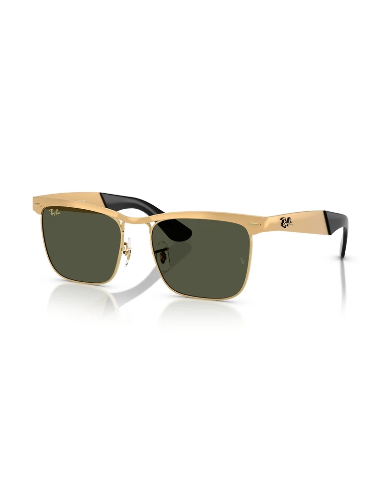 Ray-Ban Unisex Wayfarer Deluxe Square Sunglasses, RB3875