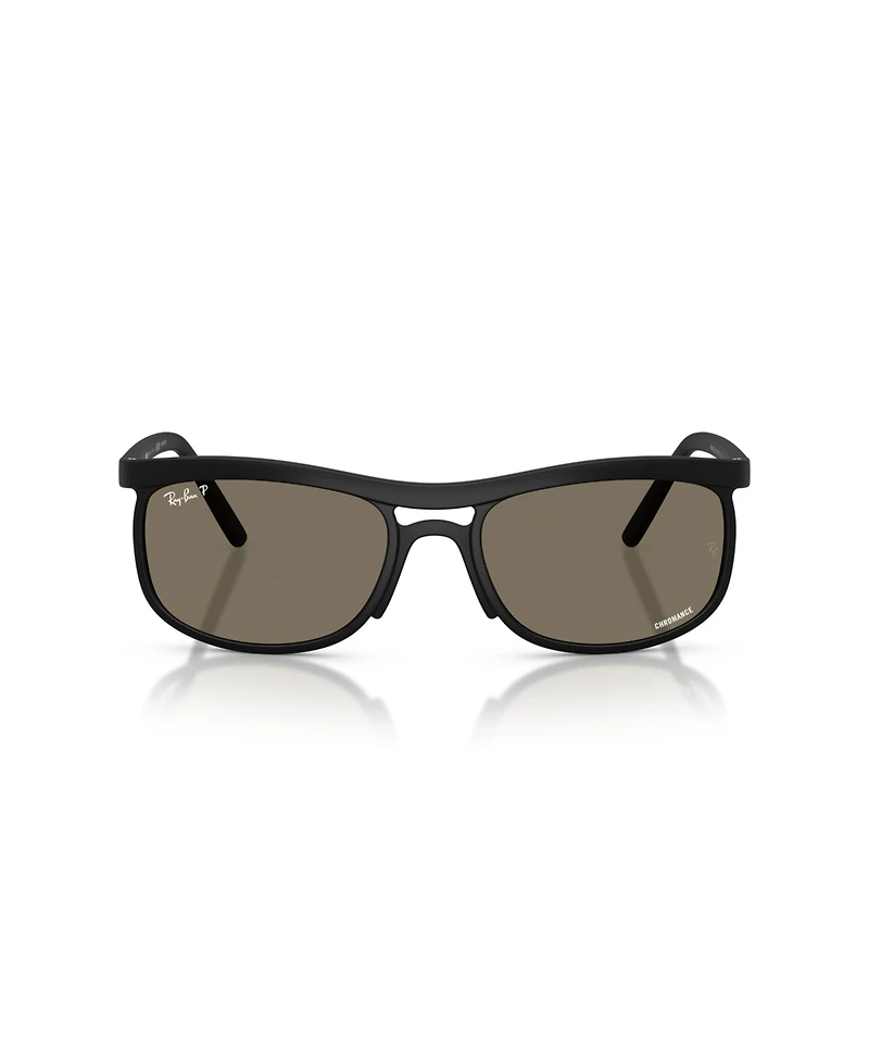 Ray-Ban Unisex Polarized Lenses Lite Force Square Sunglasses