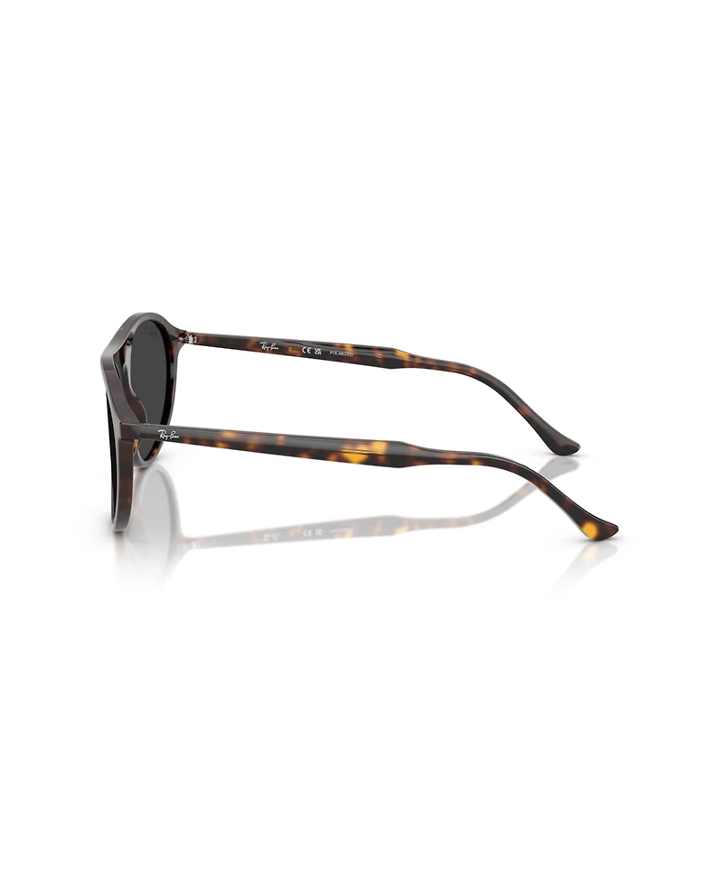 Ray-Ban Unisex Polarized Square Sunglasses, RB2215
