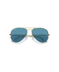 Ray-Ban Unisex Aviator Classic Polarized Lenses Polarized Pilot Sunglasses, RB3025