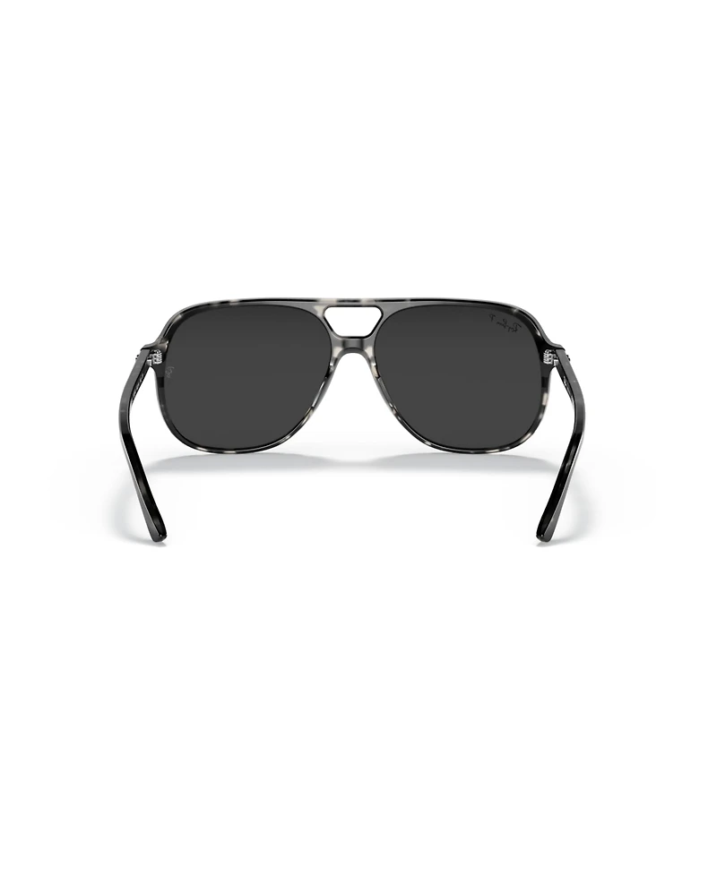 Ray-Ban Unisex Polarized Square Sunglasses, Bill RB2198
