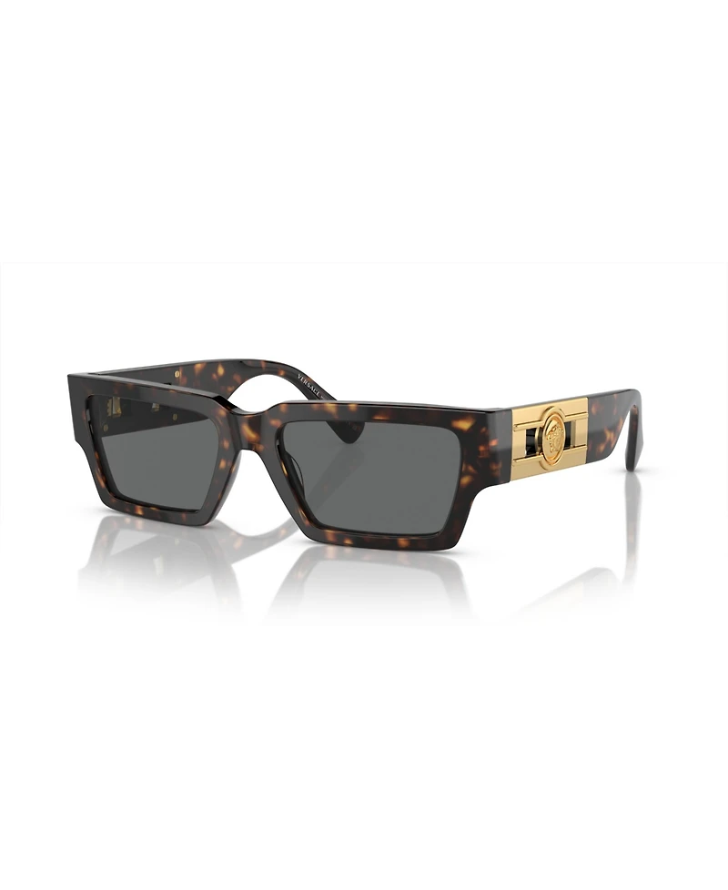 Versace Unisex Rectangle Sunglasses, VE4459F