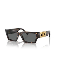 Versace Unisex Rectangle Sunglasses, VE4459F