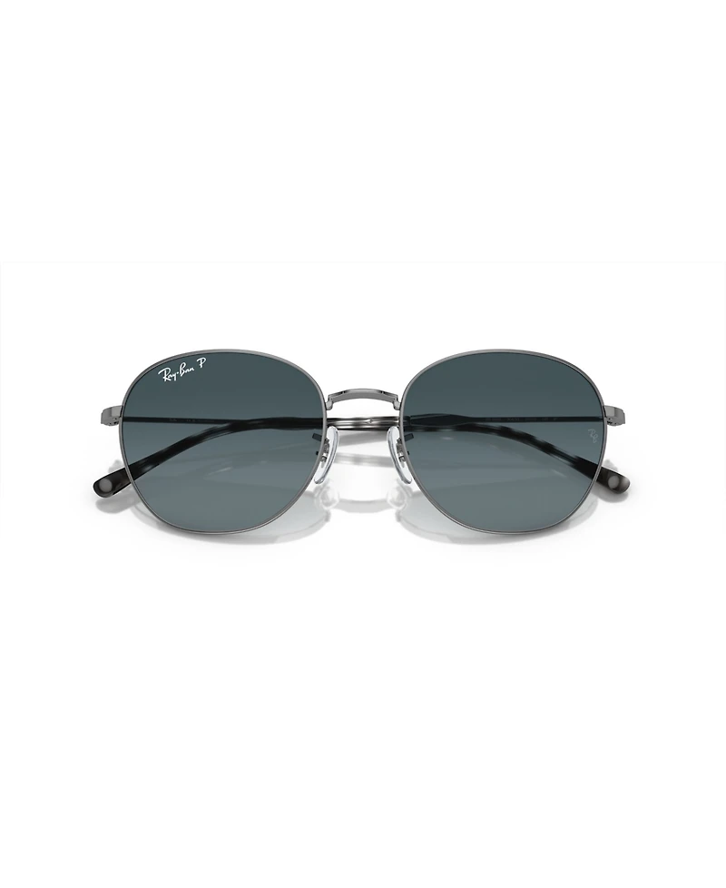 Ray-Ban Unisex Polarized Round Sunglasses