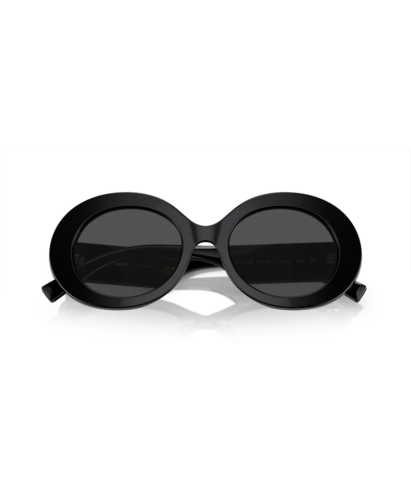 Dolce&Gabbana Women's Oval Sunglasses, DG4448