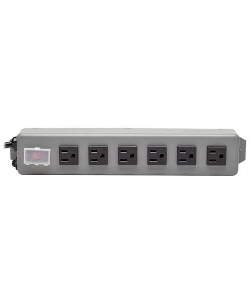 Tripp Lite Waber 6-Outlet Industrial Power Strip, 6' Cord