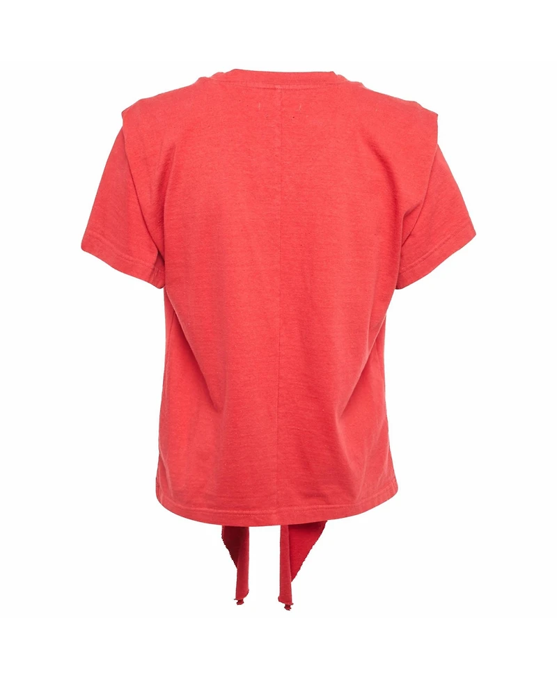 Pre-Owned Isabel Marant Women's Slub Cotton Zelito Knotted T T-Shirt