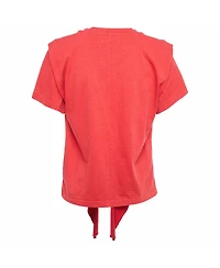 Pre-Owned Isabel Marant Women's Slub Cotton Zelito Knotted T T-Shirt