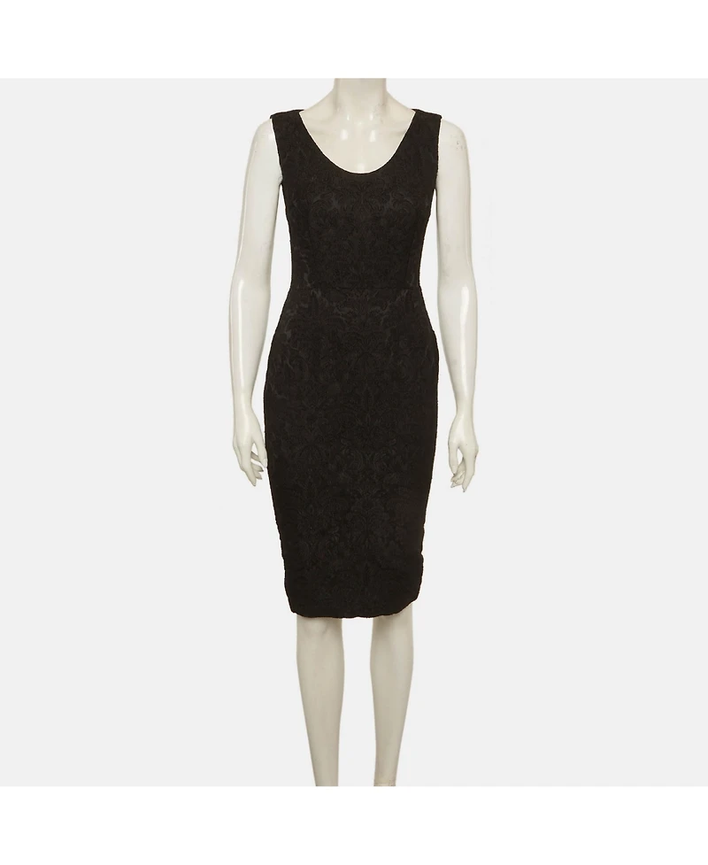 Pre-Owned Dolce & Gabbana Women's Pre-Owned Dolce and Gabbana Jacquard Sheath Dress