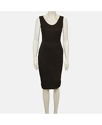Pre-Owned Dolce & Gabbana Women's Pre-Owned Dolce and Gabbana Jacquard Sheath Dress