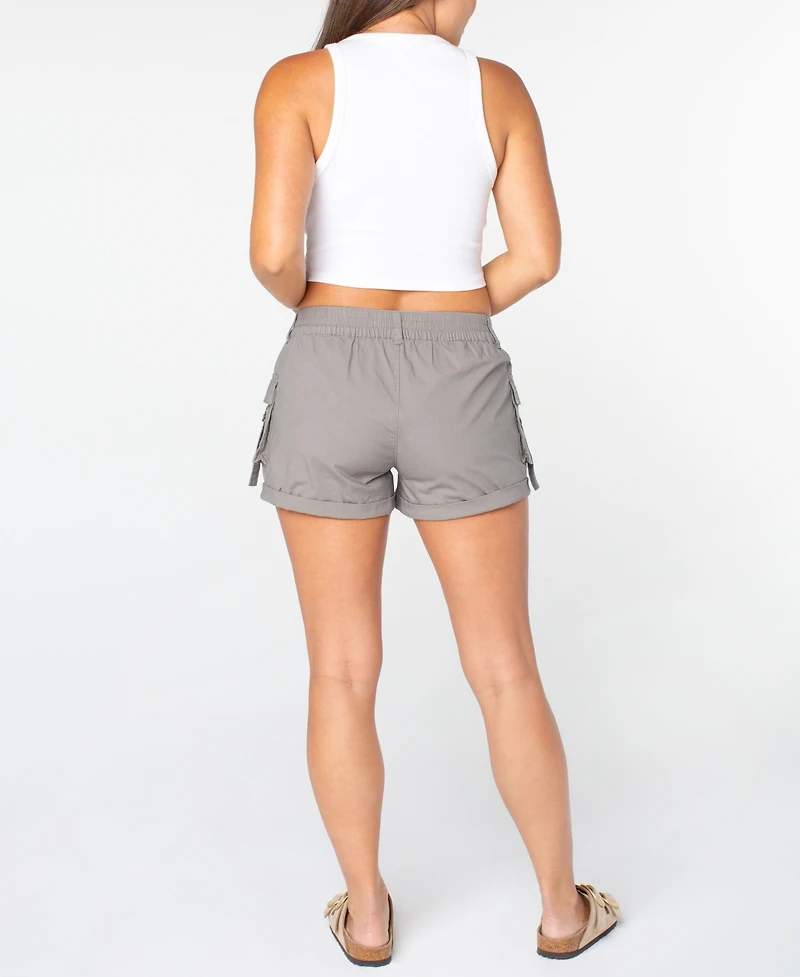 Celebrity Pink Juniors' Cargo Cuffed Shorts