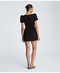 Kenneth Cole Women's Puff-Sleeve Mini Sheath Dress