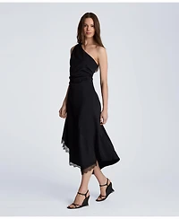 Kenneth Cole Women's One Shoulder Asymmetrical Dress